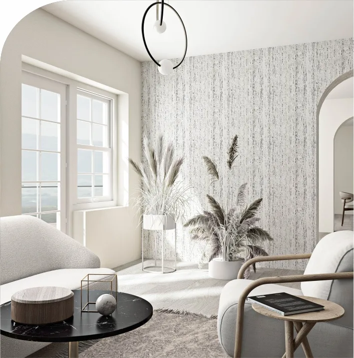 industrial wallpaper for modern home